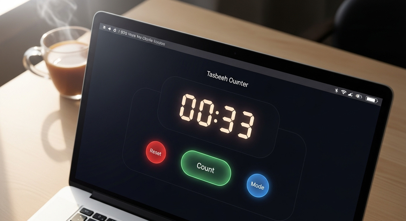 A digital japa counter for meditation